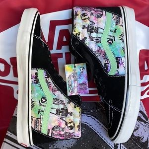 Vans Skate Sk8-Hi Show Room Shroom Doom Black/Green Men’s sneakers